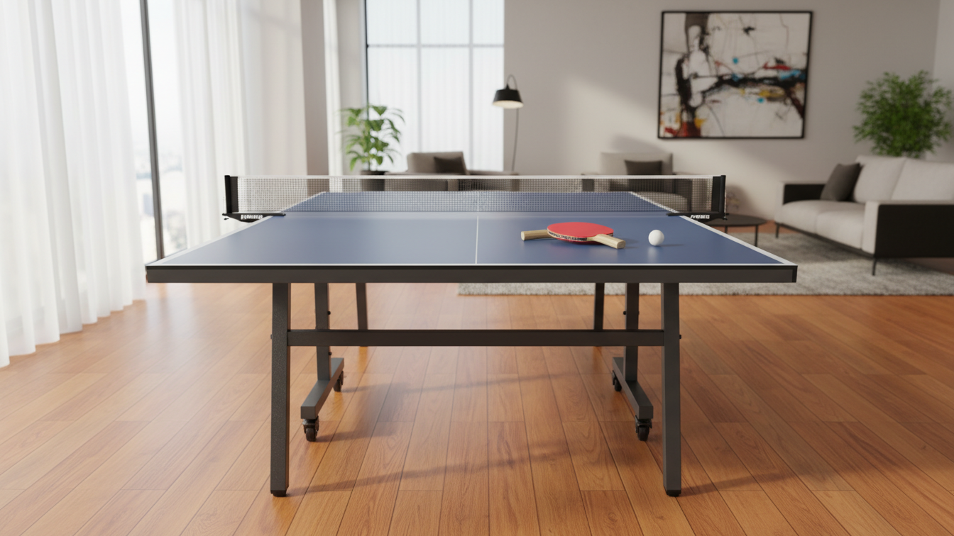 میز پینگ پنگ حرفه‌ای در خانه